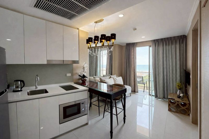 คอนโดหรู 1 ห้องนอน 1 ห้องน้ำ ขนาด 35 ตร.ม. @ Riviera Jomtien