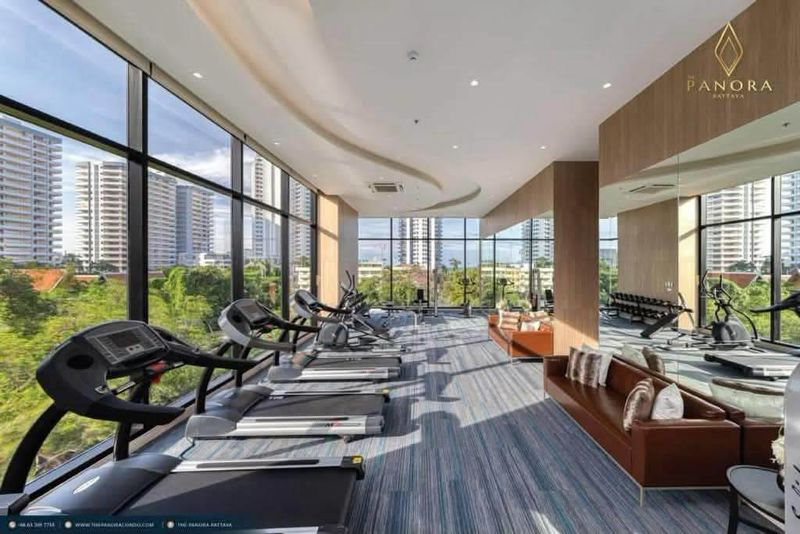 Nice Located Condo 1 Bed, 1 Bath 35 SQM. @ The Panora Pattaya, Pratumnak