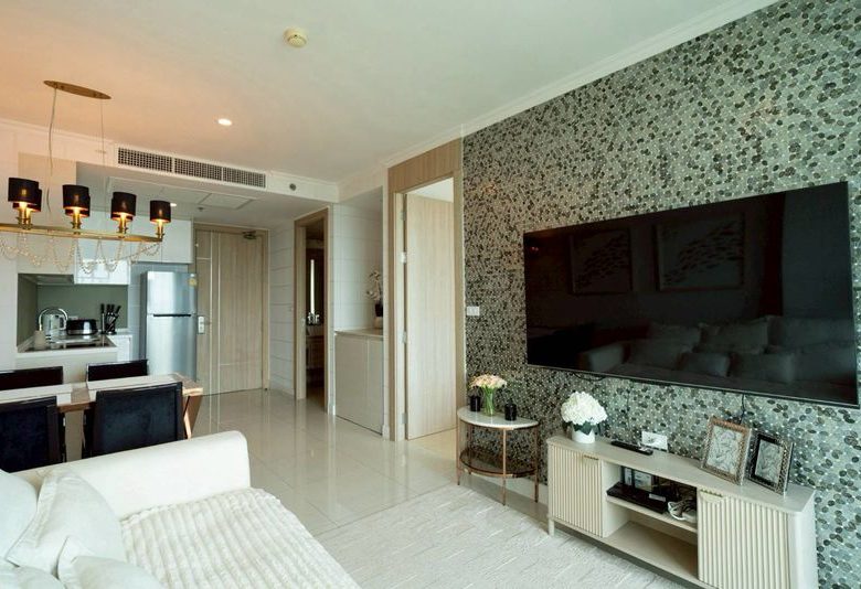 คอนโดวิวทะเลพาโนรามา 1 ห้องนอน 1 ห้องน้ำ 47 ตร.ม. @ Riviera Jomtien