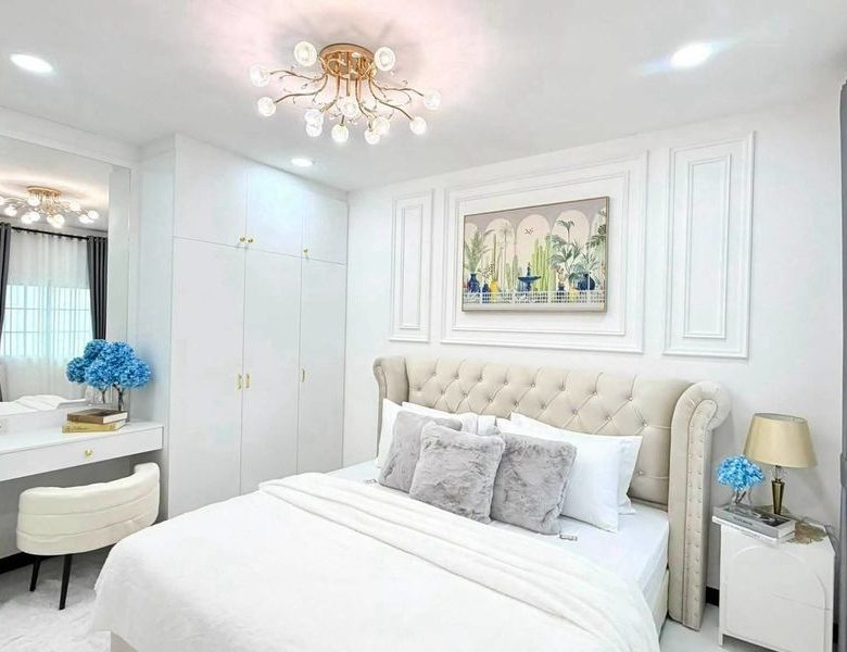 Newly built detached house 3 Bed, 3 Bath 42 SQW.@ Rattanagorn Village 5