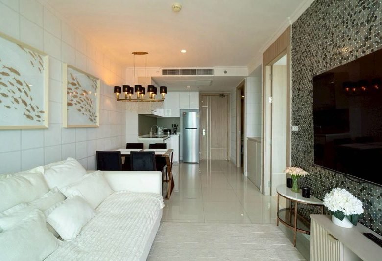คอนโดวิวทะเลพาโนรามา 1 ห้องนอน 1 ห้องน้ำ 47 ตร.ม. @ Riviera Jomtien