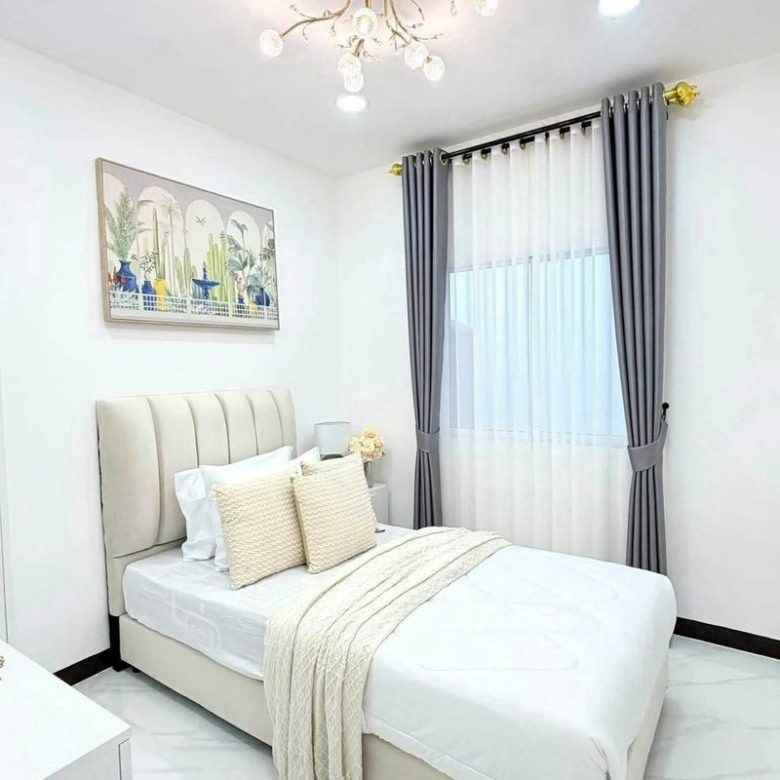 Newly built detached house 3 Bed, 3 Bath 42 SQW.@ Rattanagorn Village 5