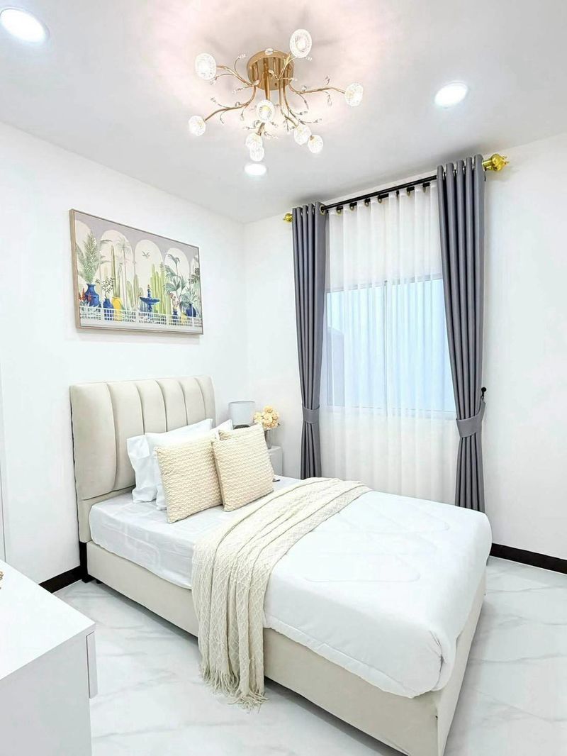 Newly built detached house 3 Bed, 3 Bath 42 SQW.@ Rattanagorn Village 5