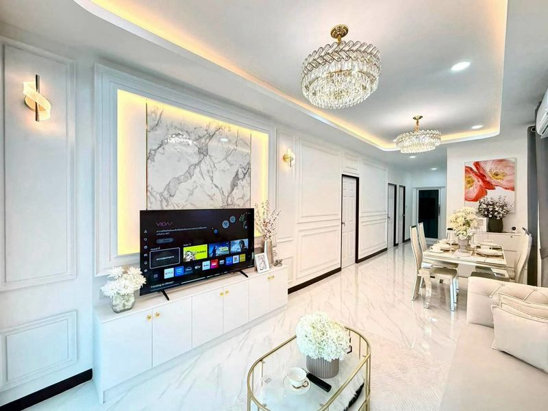 Newly built detached house 3 Bed, 3 Bath 42 SQW.@ Rattanagorn Village 5