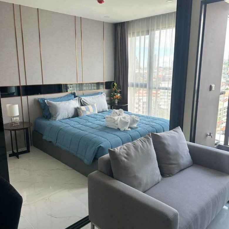 Nice Located Condo 1 Bed, 1 Bath 35 SQM. @ The Panora Pattaya, Pratumnak