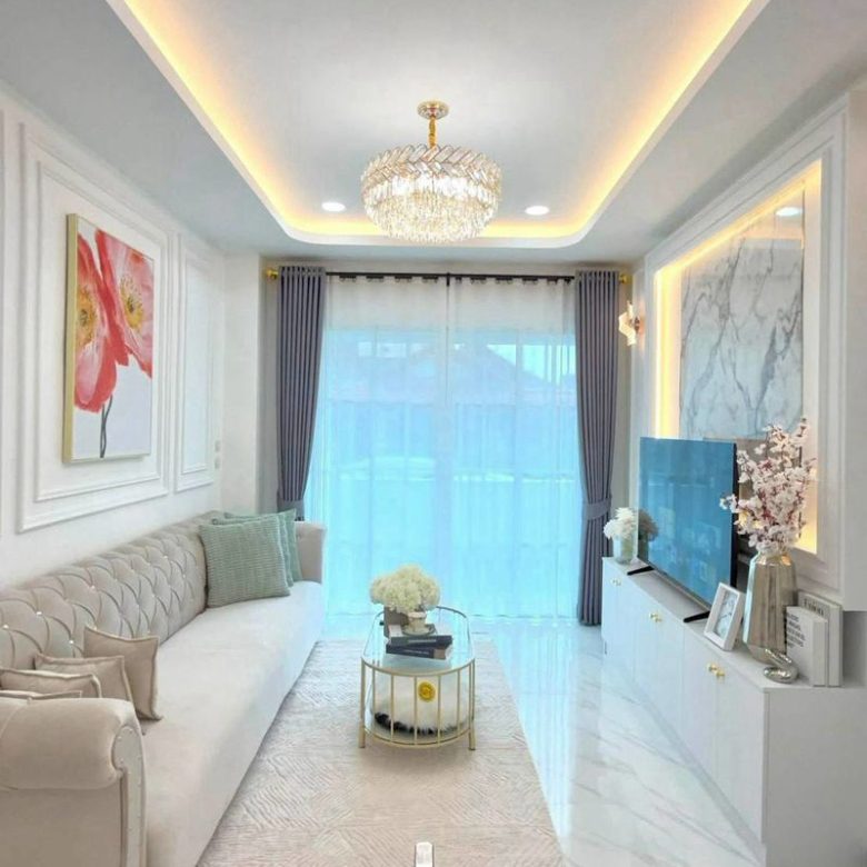 Newly built detached house 3 Bed, 3 Bath 42 SQW.@ Rattanagorn Village 5