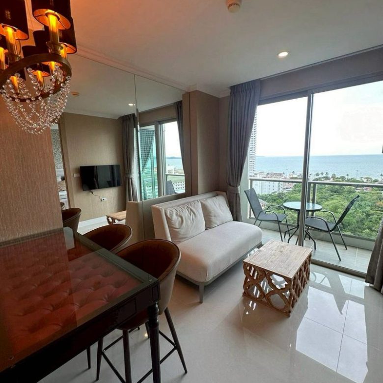 คอนโดหรู 1 ห้องนอน 1 ห้องน้ำ ขนาด 35 ตร.ม. @ Riviera Jomtien