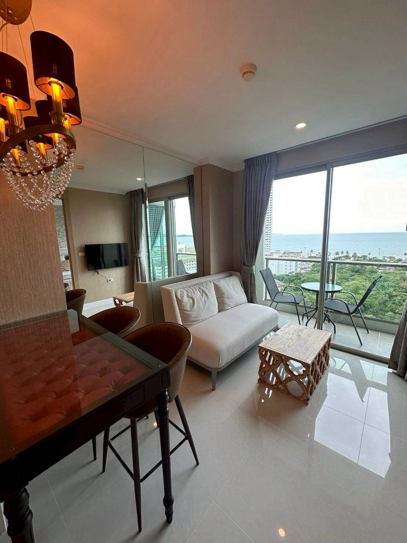 คอนโดหรู 1 ห้องนอน 1 ห้องน้ำ ขนาด 35 ตร.ม. @ Riviera Jomtien