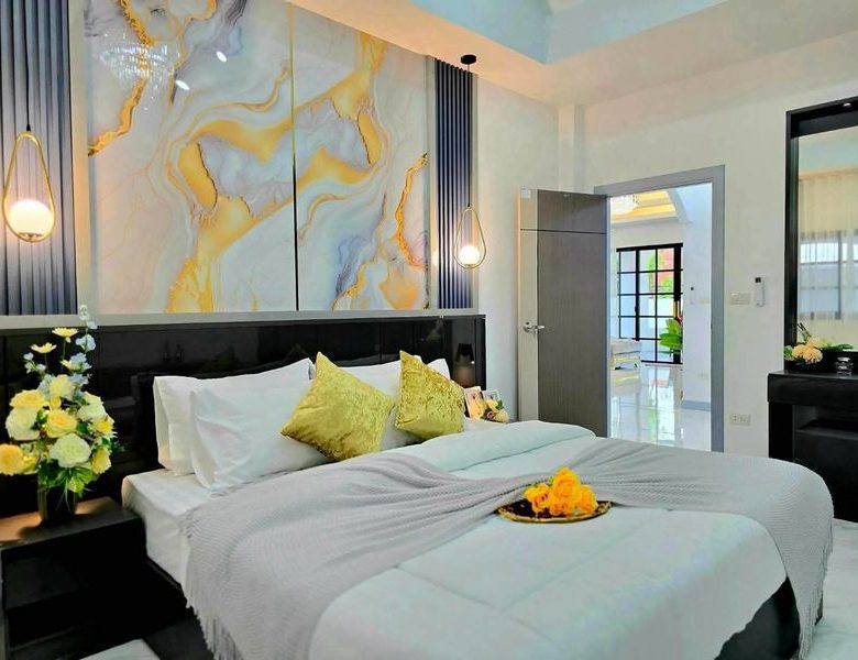 Newly Renovated Pool Villa 4 Bed, 4 Bath 122 SQW. @ Mabprachan Village