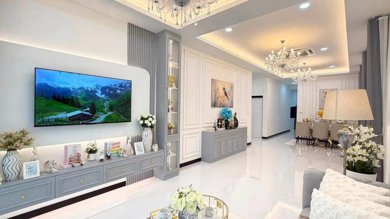 Great Location Single House 3 Bed, 2 Bath 50 SQW.@ Khao Taloo Soi 8