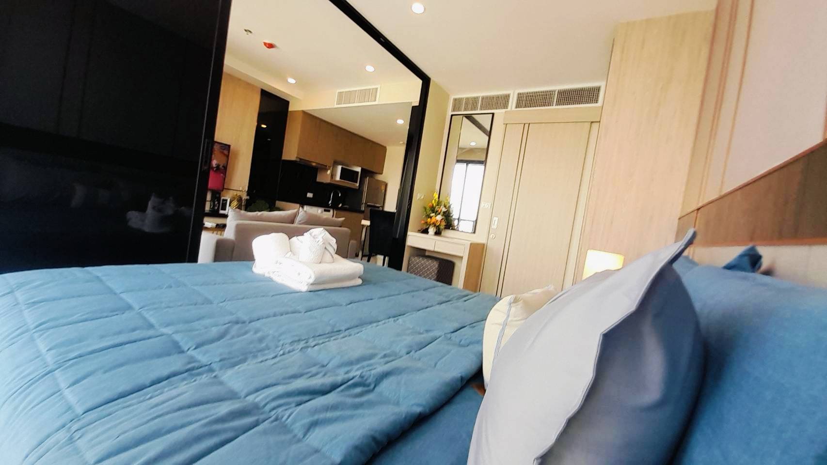 Кондо в отличной локации: 1 спальня, 1 ванная, 35 кв. м @ The Panora Pattaya, Пратамнак