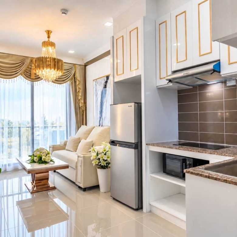 For Sale : Luxury-decorated condonear the railway @ Naklua