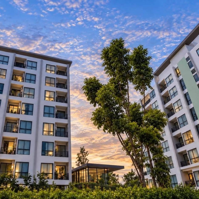For Sale : Luxury-decorated condonear the railway @ Naklua