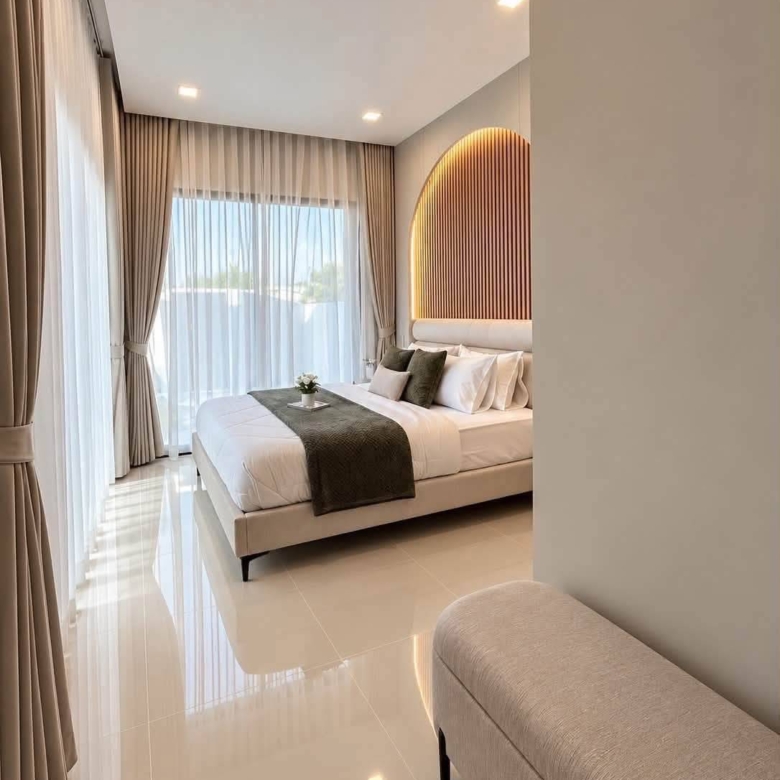 For sale : Best Price! 8.99M Baht, Spacious Pool Villa with Great Amenities