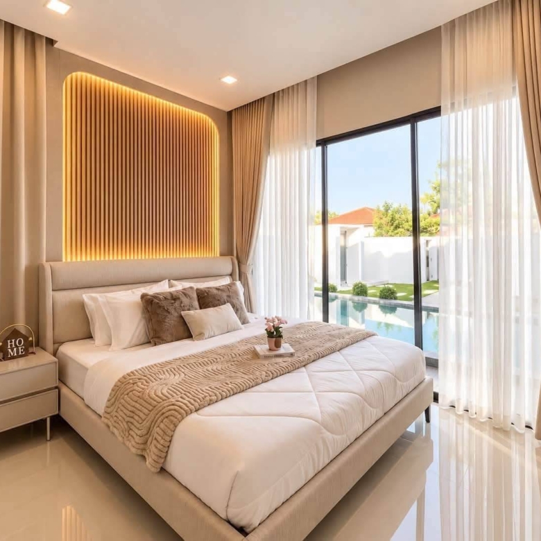 For sale : Best Price! 8.99M Baht, Spacious Pool Villa with Great Amenities