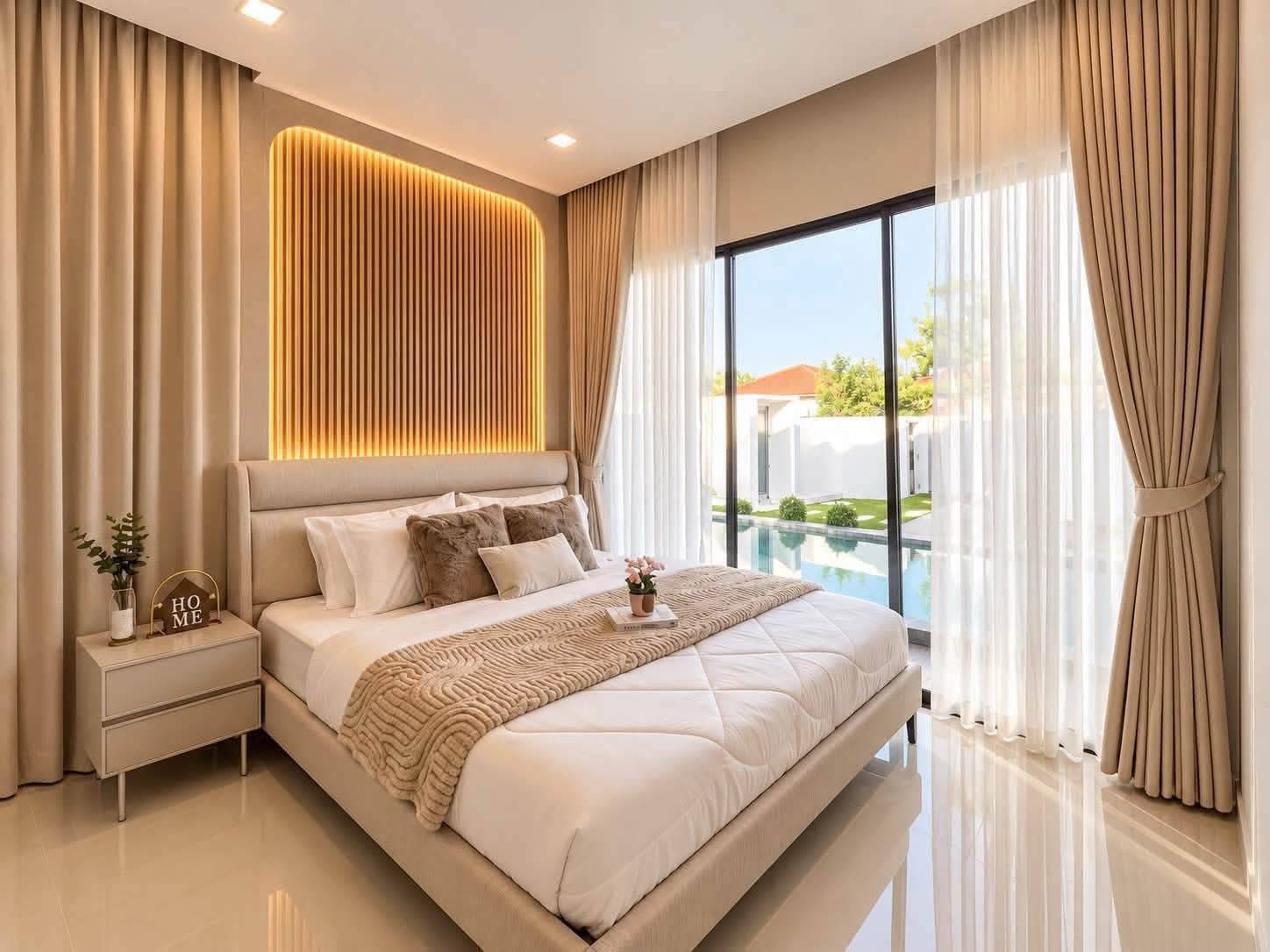 For sale : Best Price! 8.99M Baht, Spacious Pool Villa with Great Amenities
