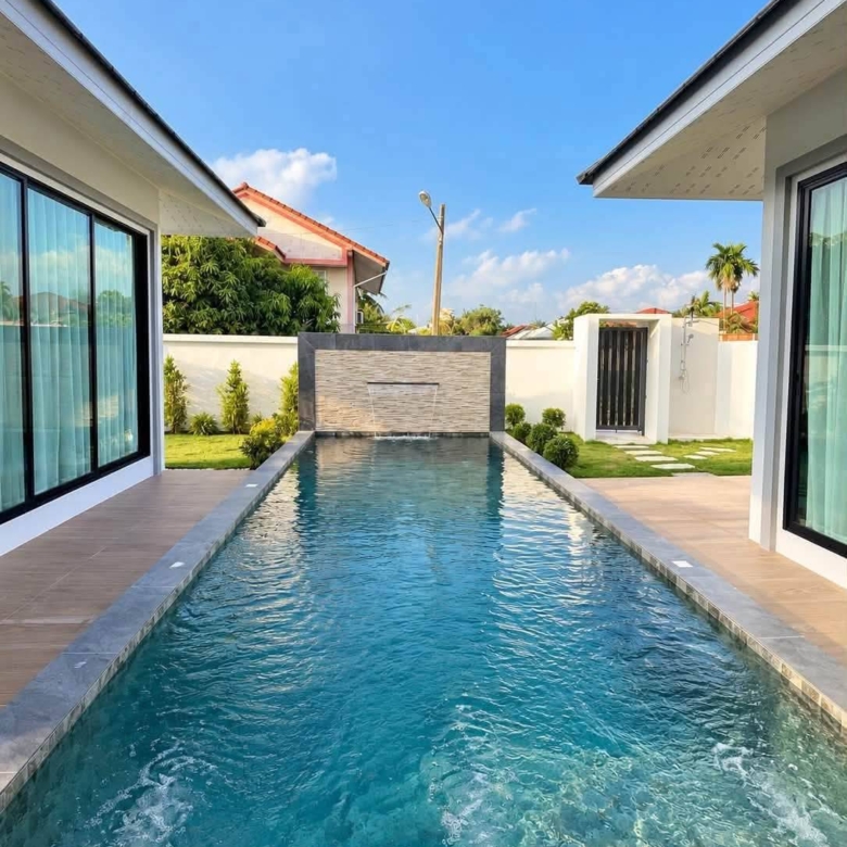 For sale : Best Price! 8.99M Baht, Spacious Pool Villa with Great Amenities