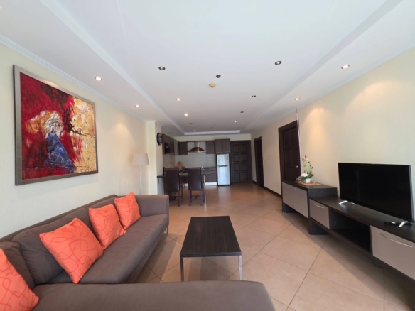 На продажу: просторный кондо с 1 спальней в The Residence Jomtien